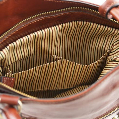 Patty - Leather convertible backpack shoulderbag